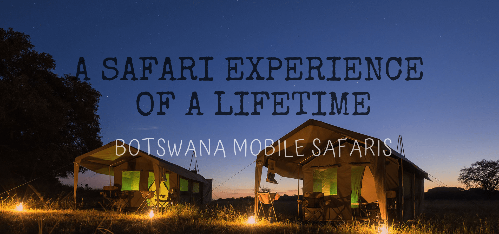 Botswana mobile safaris